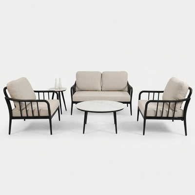 5-Piece Aluminum Patio Conversation Set