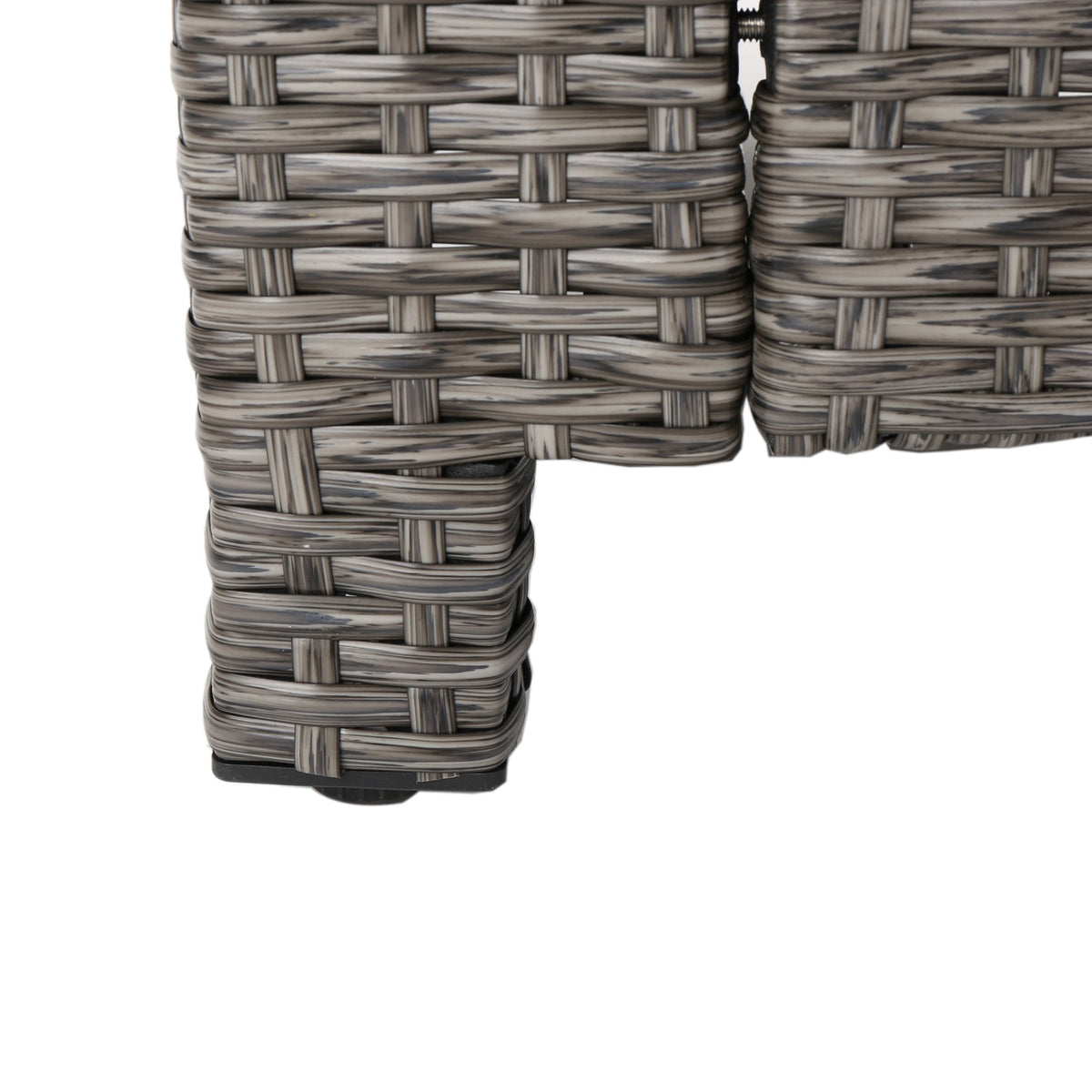 Puerta 4-Piece Rattan Patio Set with Water-Resistant Cushions