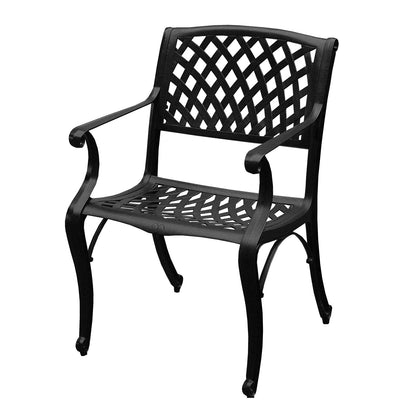 5-Piece Aluminum Round Patio Dining Set