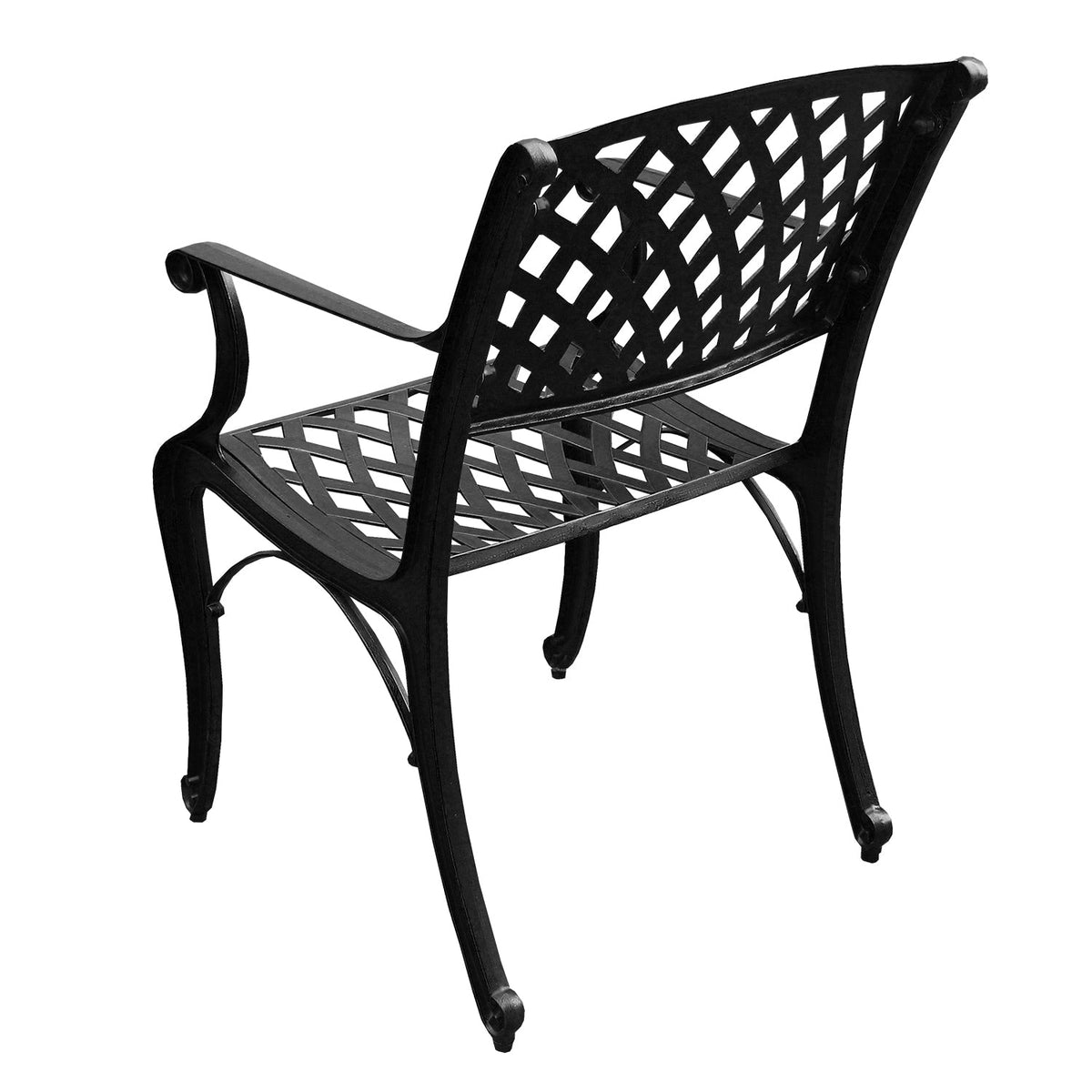 5-Piece Aluminum Round Patio Dining Set