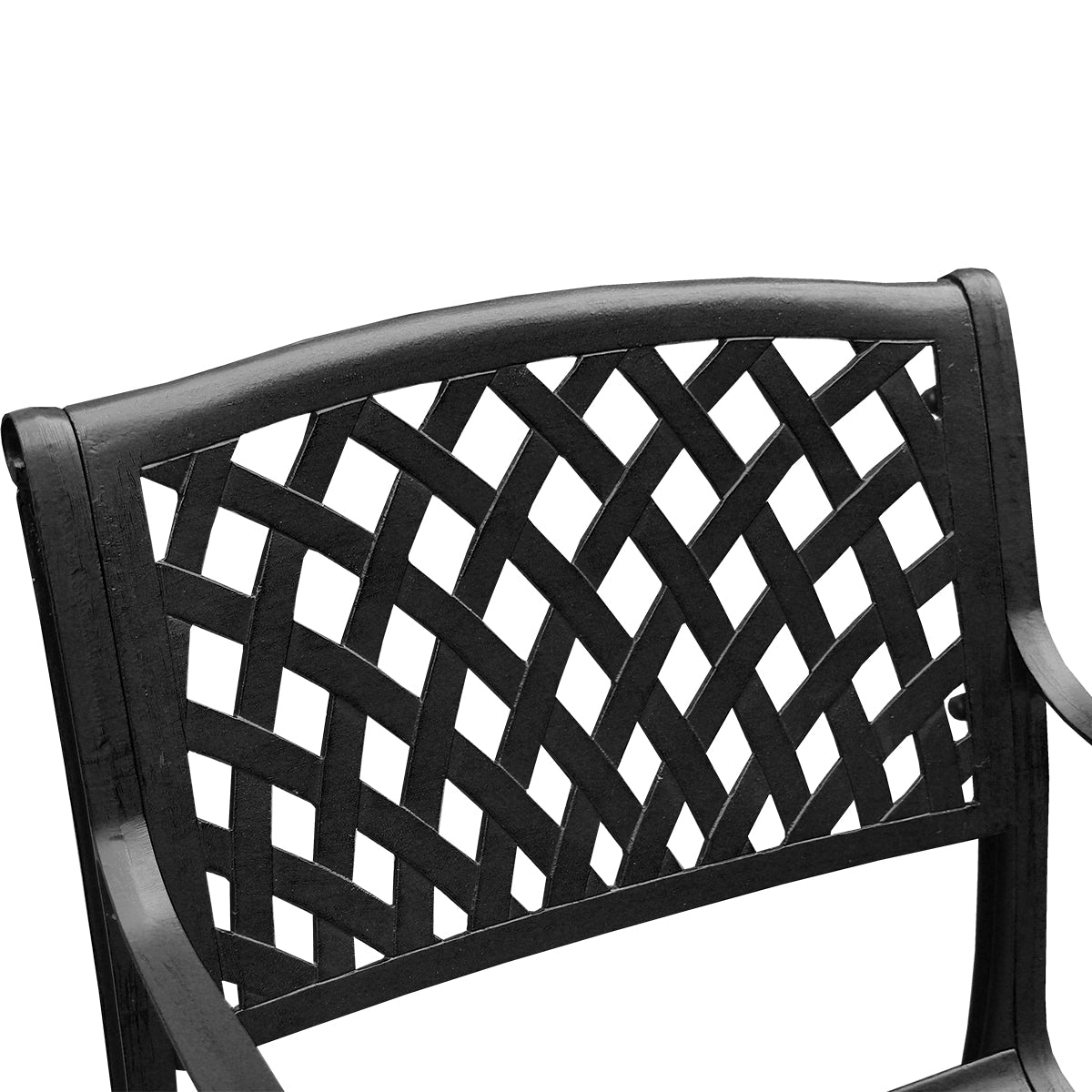 5-Piece Aluminum Round Patio Dining Set