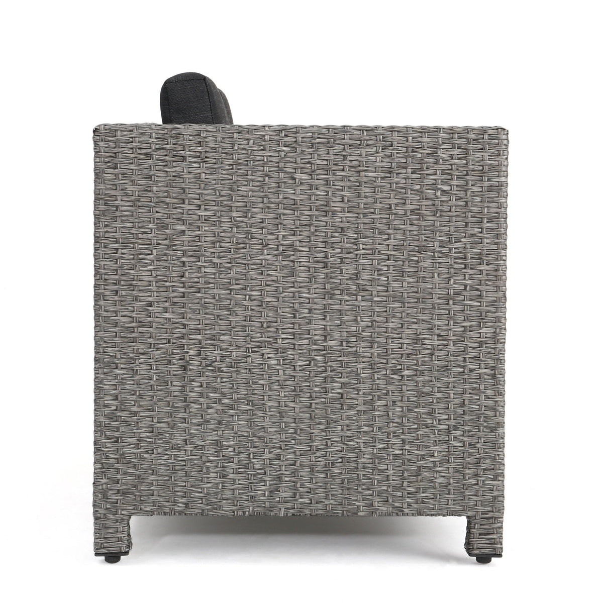 Puerta 4-Piece Rattan Patio Set with Water-Resistant Cushions