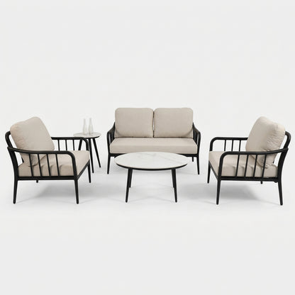 5-Piece Aluminum Patio Conversation Set