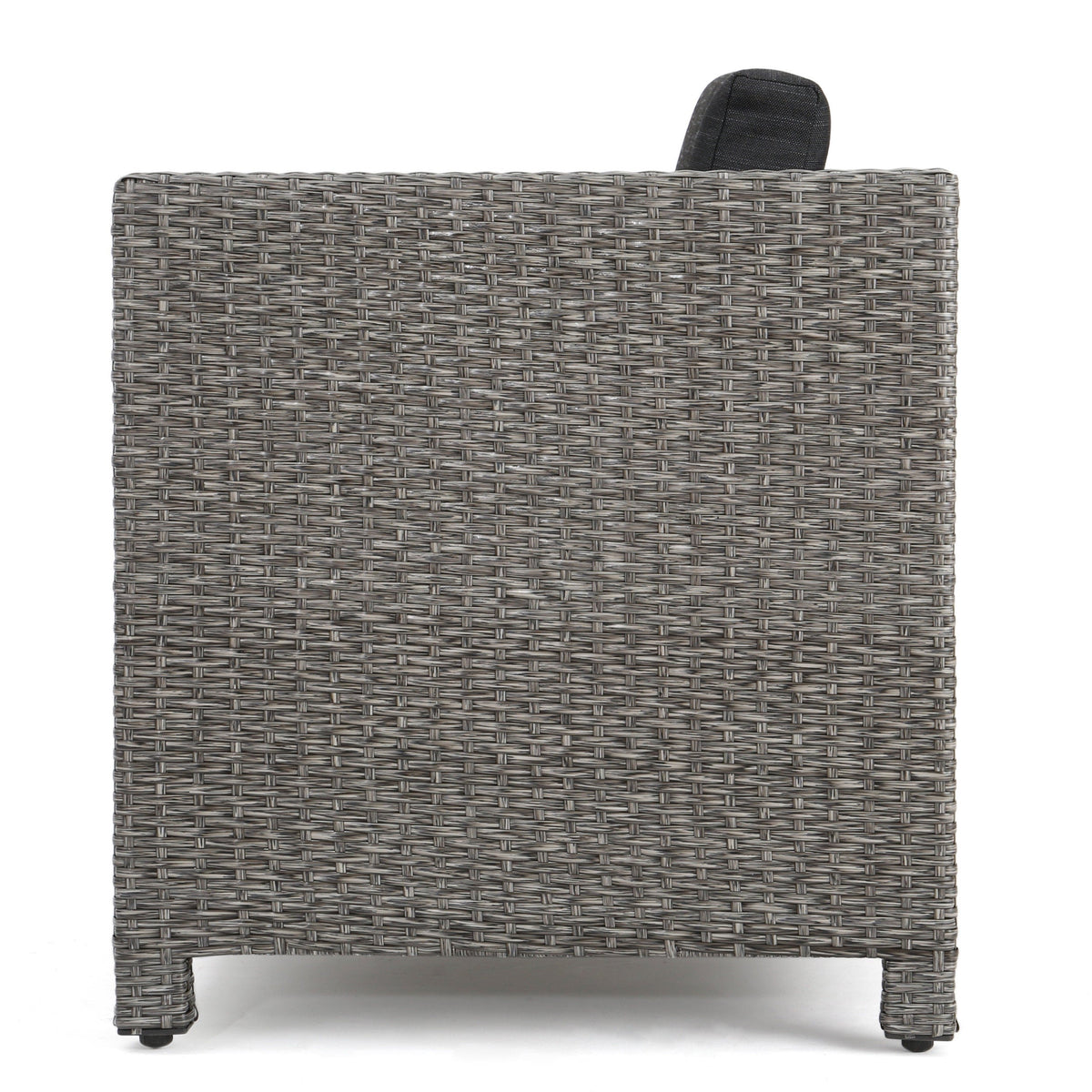 Puerta 4-Piece Rattan Patio Set with Water-Resistant Cushions
