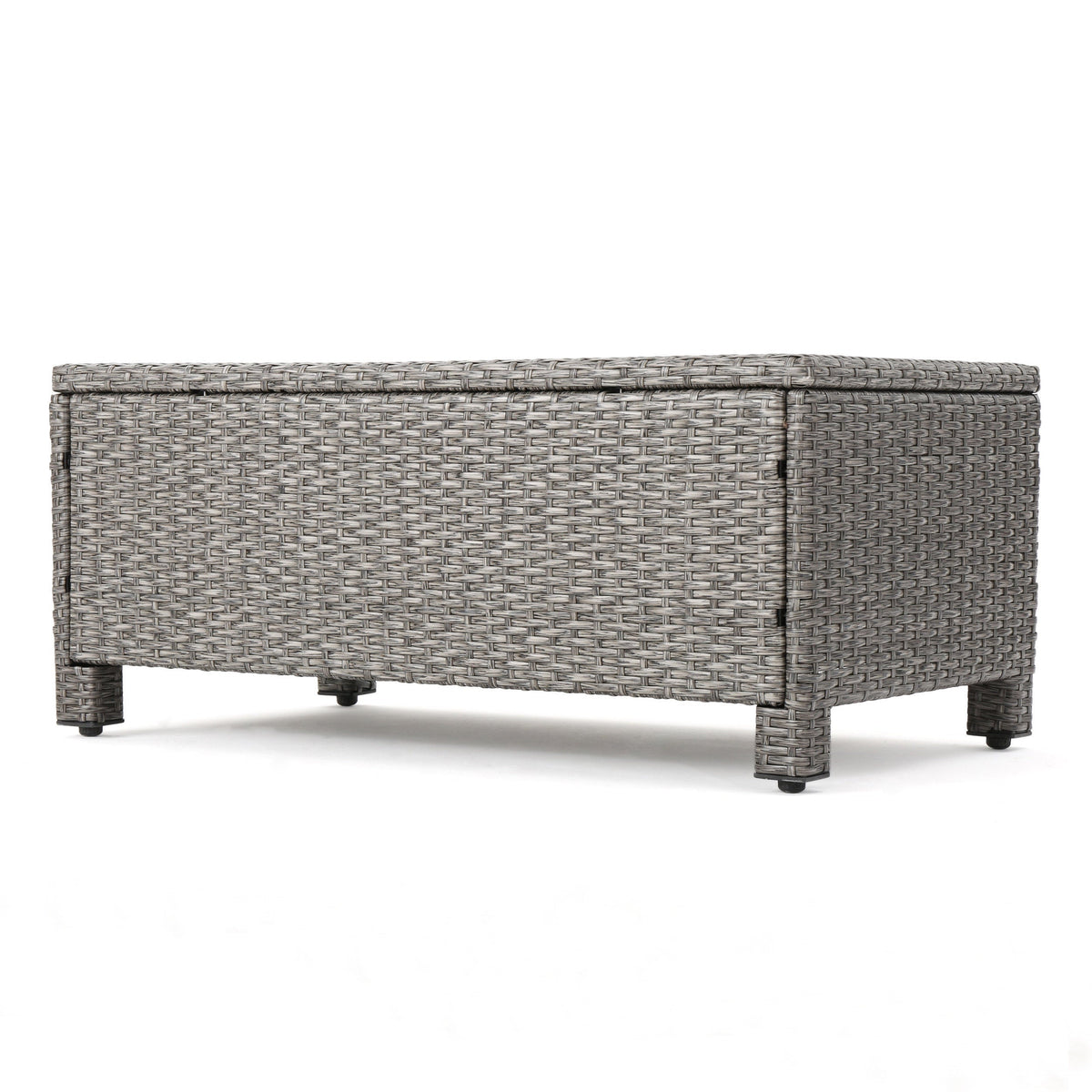 Puerta 4-Piece Rattan Patio Set with Water-Resistant Cushions
