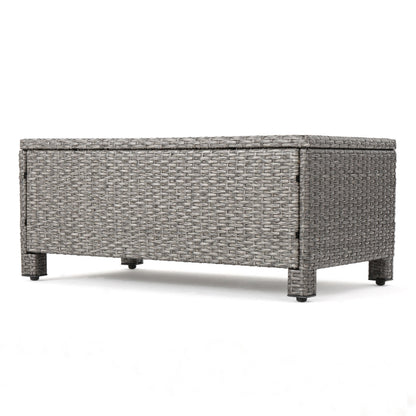Puerta 4-Piece Rattan Patio Set with Water-Resistant Cushions