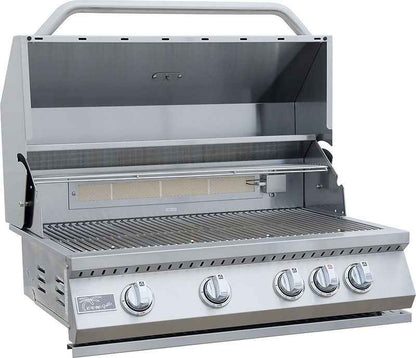 KoKoMo 7 ft Outdoor Kitchen Island with 32-in Grill & Fridge