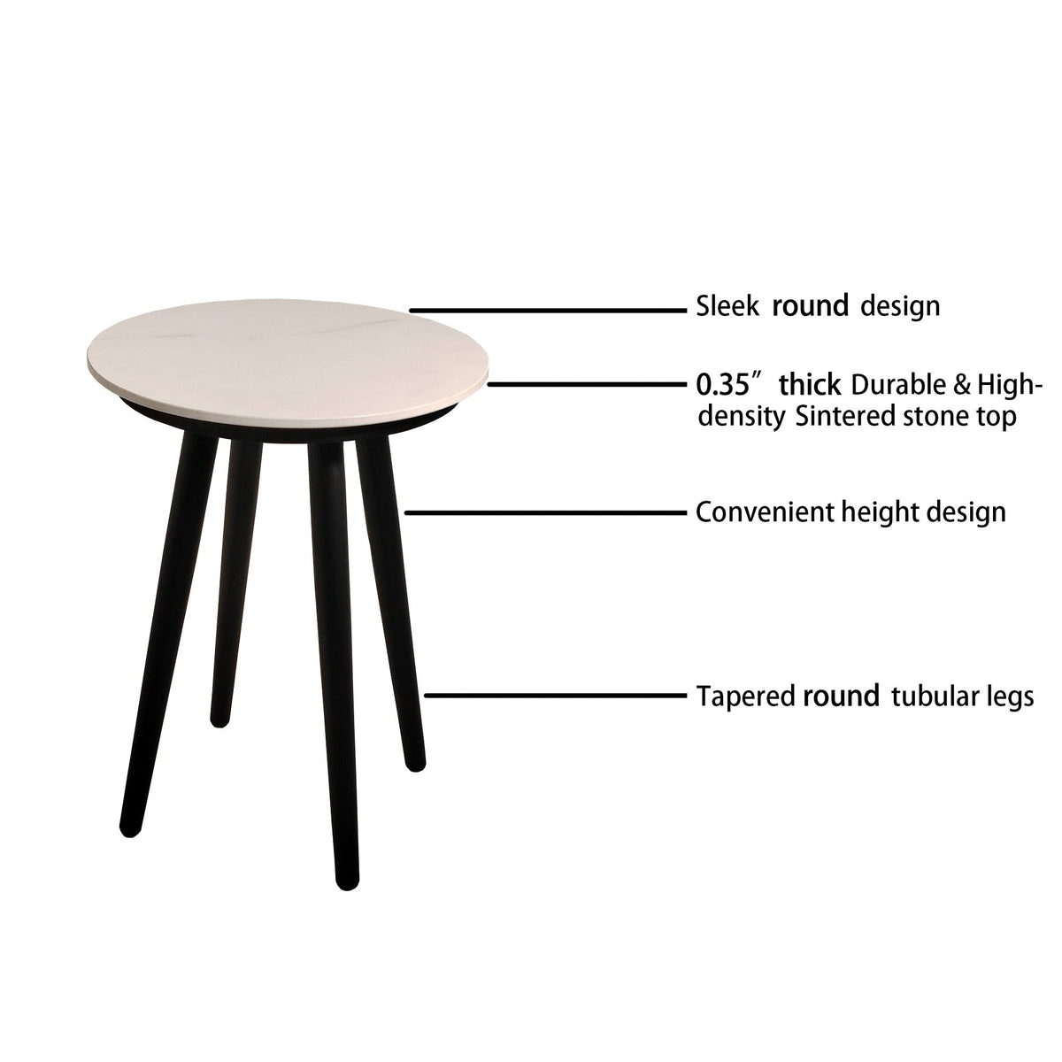 5-Piece Aluminum Patio Conversation Set