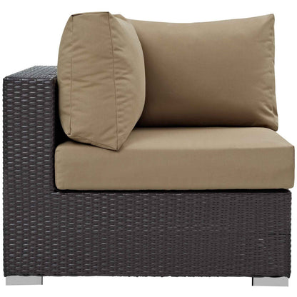 Modway Convene 10-Piece Outdoor Patio Sectional Set