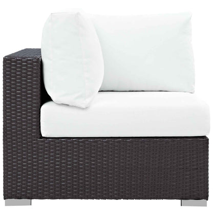 Modway Convene 10-Piece Outdoor Patio Sectional Set