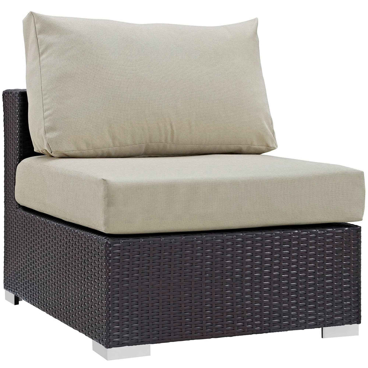Modway Convene 10-Piece Outdoor Patio Sectional Set