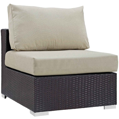 Modway Convene 10-Piece Outdoor Patio Sectional Set