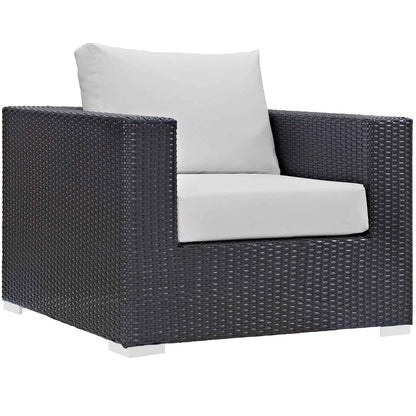 Modway Convene 10-Piece Outdoor Patio Sectional Set