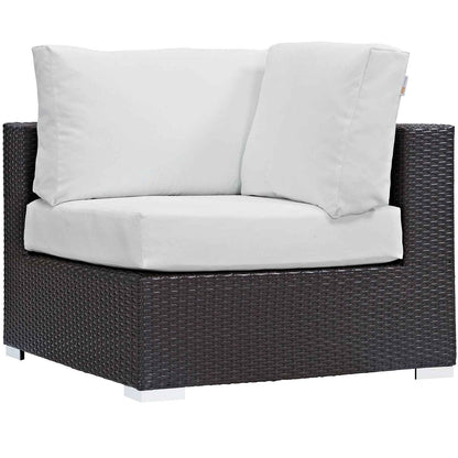 Modway Convene 10-Piece Outdoor Patio Sectional Set