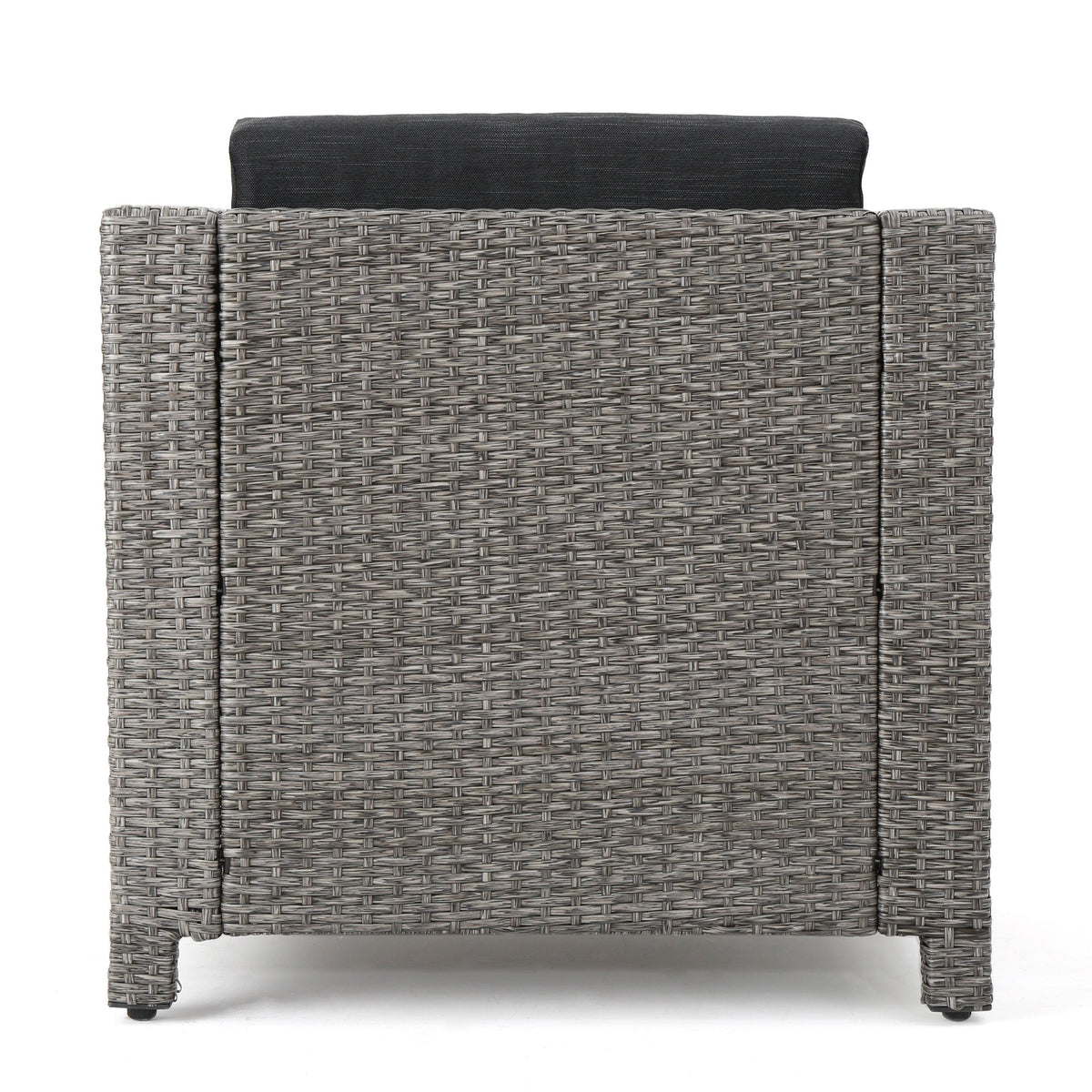Puerta 4-Piece Rattan Patio Set with Water-Resistant Cushions