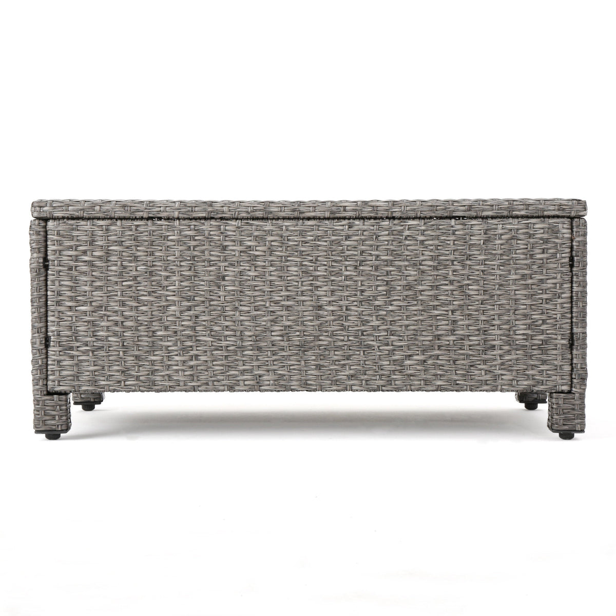 Puerta 4-Piece Rattan Patio Set with Water-Resistant Cushions